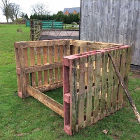 Are pallets safe to use in the garden?