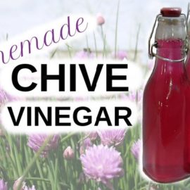 How to make Chive Vinegar at home