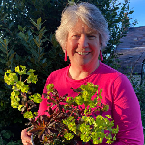 Liz Zorab, gardener and presenter
